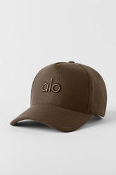 Wool Blend District Trucker Hat - Espresso