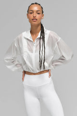 Game Time Full Zip Jacket - White