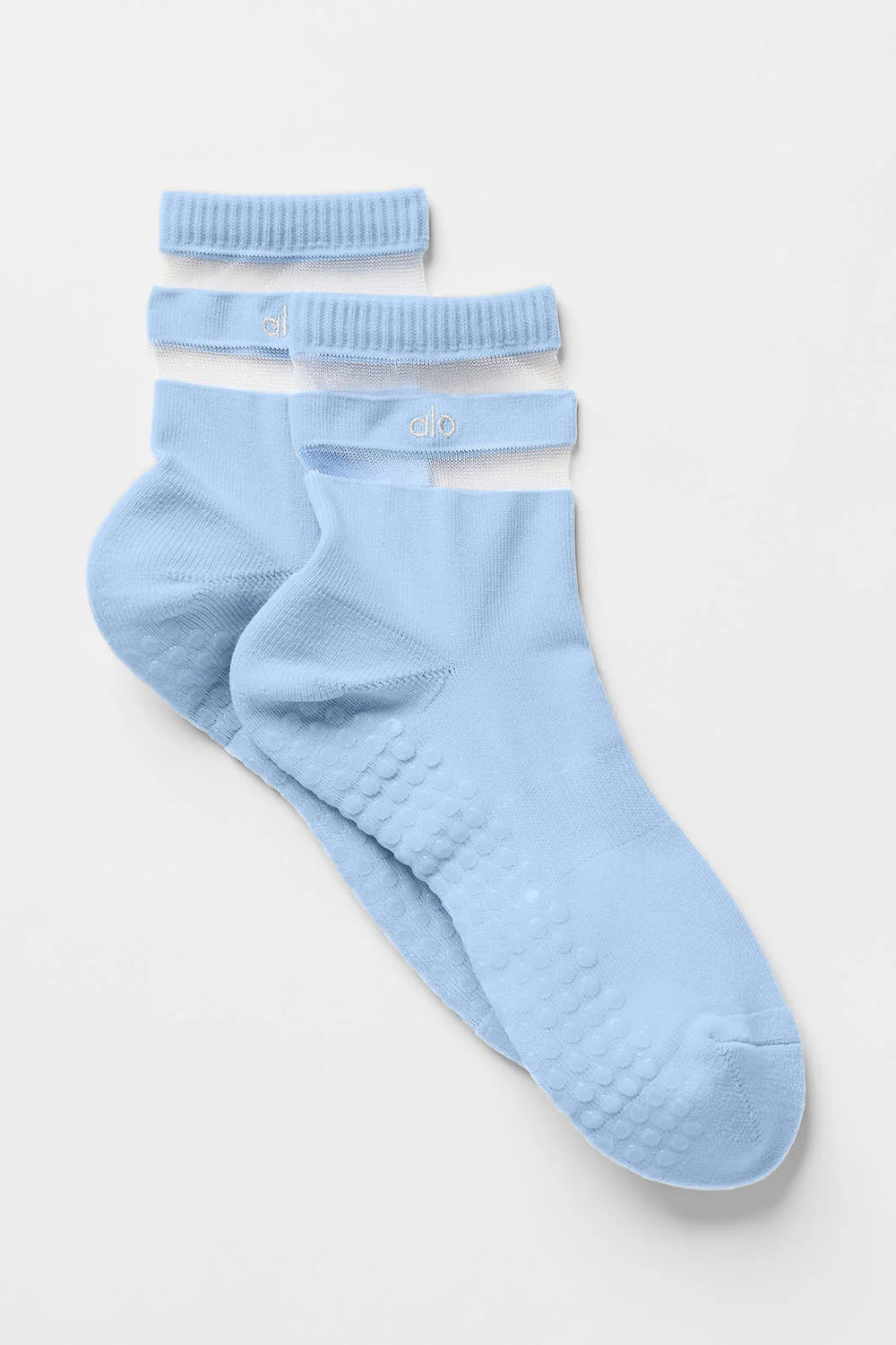 Women's Pulse Grip Sock - Seashell Blue