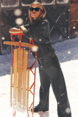 High-Waist Sweatpant Trouser - Anthracite