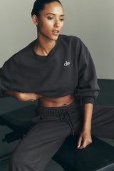 Accolade Crew Neck Pullover - Anthracite