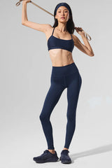 High-Waist Airlift Legging - Navy