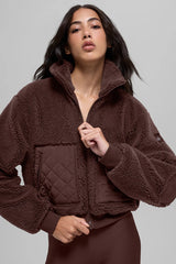 Sherpa Edge Bomber - Brownstone