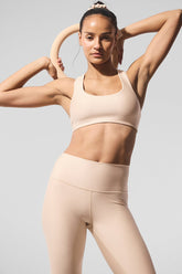 Airlift Advantage Racerback Bra - Macadamia