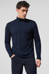 Conquer Reform Mock Neck Long Sleeve - Navy