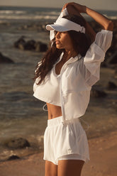 Sport Star Short - White