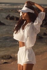 Sport Star Short - White