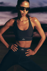 Airlift Suit Up Bra - Navy/Navy