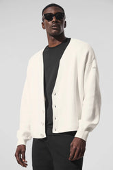 Scholar Cardigan Sweater - Ivory