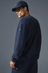 Triumph Restore Crew Neck Sweatshirt - Navy