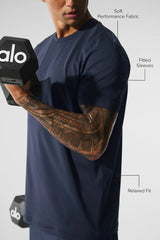 Conquer Reform Crewneck Short Sleeve - Navy