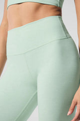 Alosoft High-Waist 7/8 Highlight Legging - Spearmint Heather