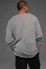 Cashmere Reform Long Sleeve - Dove Grey Heather