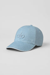 Washed Off-Duty Cap - Light Denim