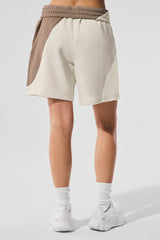 7" Make Waves Short - Ivory/Bone/Gravel