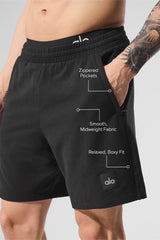 7" Double Take Short - Black