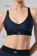 Airlift Line Up Bra - Navy