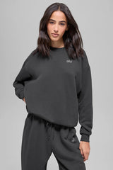 Accolade Crew Neck Pullover - Anthracite