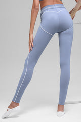 Airbrush High-Waist Heart Throb Legging - Winter Frost/White