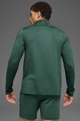 Conquer 1/4 Zip Reform Long Sleeve - Clover Green