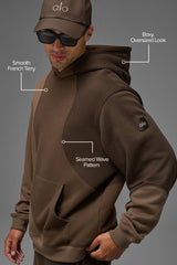 Make Waves Hoodie - Espresso Tonal