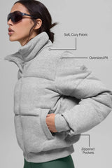 Sweatshirt Puffer - Athletic Heather Grey