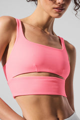 Slit Bra - Neon Bubblegum