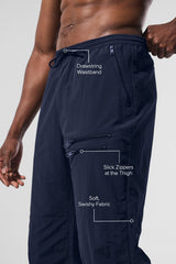 Takeaway Track Pant - Navy