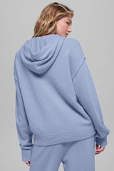 Wool Cashmere New Class Hoodie - Winter Frost