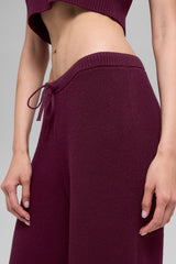Supernatural Sweater Pant - Burgundy