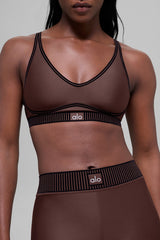 Airlift Line Up Bra - Brownstone