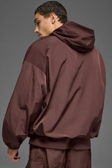 Axis Hooded Pullover - Brownstone