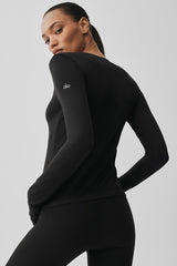 Alosoft Finesse Long Sleeve - Black