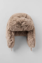 Faux Fur Starstruck Hat - Oat