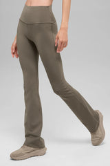 Airbrush High-Waist Bootcut Legging - Light Cocoa