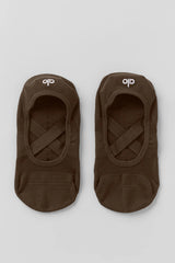 Women's Pivot Barre Sock - Espresso