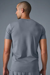 Conquer Reform Crewneck Short Sleeve - Steel Grey