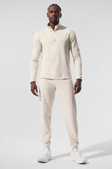 Conquer 1/4 Zip Reform Long Sleeve - Bone