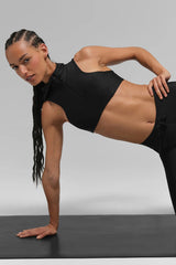 Airlift Light Speed Hooded Bra - Black