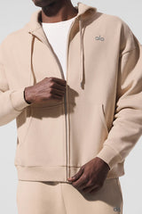 Accolade Full Zip Hoodie - Macadamia