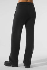 Wool Cashmere New Class Sweatpant - Black