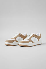 ALO Recovery Mode Sneaker - Gravel/White