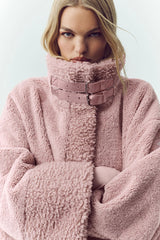 Sherpa Fireside Bomber - Pink Champagne