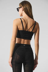 Airlift Mesh Cherish Bra - Black