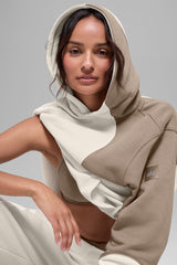 Make Waves Hoodie - Ivory/Bone/Gravel