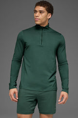 Conquer 1/4 Zip Reform Long Sleeve - Clover Green