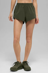 Playmaker Dolphin Short - Green Olive