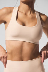 Airlift Advantage Racerback Bra - Macadamia