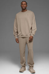Accolade Crew Neck Pullover - Gravel