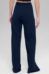 Muse Wide Leg Pant - Navy
